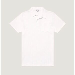 Sunspel Riviera Polo Shirt – White – Size Large – NWT
